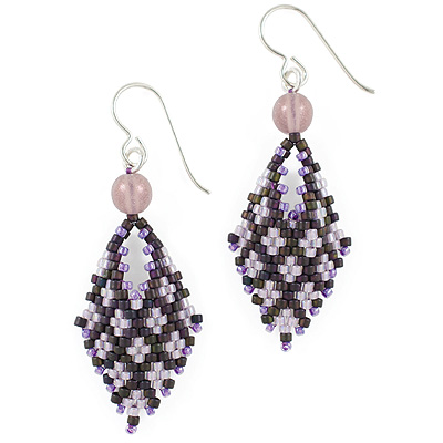 CMP5-LADY - Lady Slipper Earrings Pattern