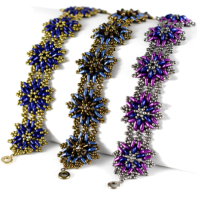 CMP2-THISTLE - Thistle Flower Bracelet Pattern