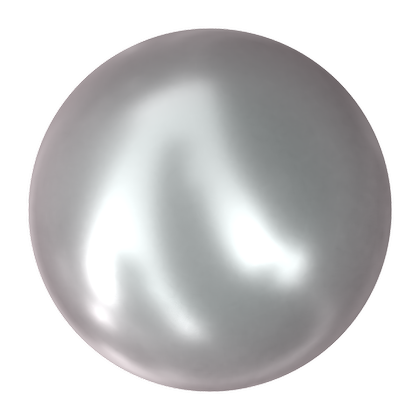 crystal iridescent dove grey pearl HF