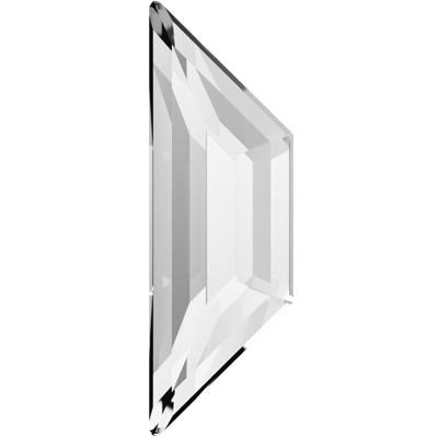 2772 12.9x4.2mm 001. Swarovski Sale trapaze flatbacks - crystal