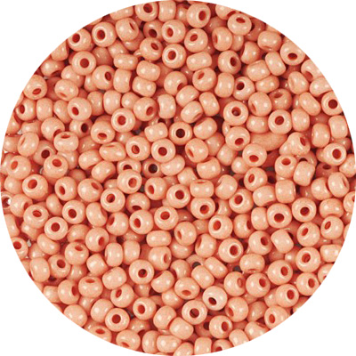 SB8-30 Preciosa Czech seed beads - rose terra dyed