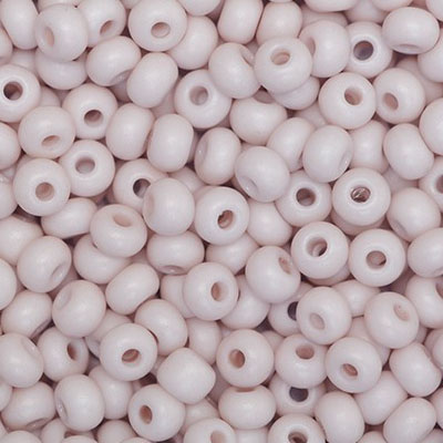 SB6-TV-72 Preciosa Czech seed beads - Terra Vista Rose Powder