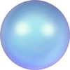 crystal irdescent light blue pearl
