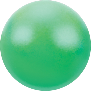 crystal neon green pearl