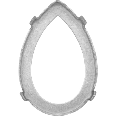 rhodium plated brass