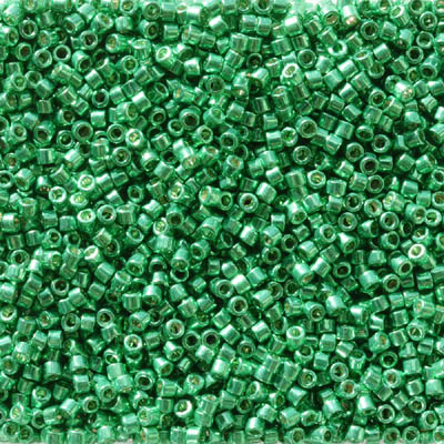 DB2505 Miyuki Delica Beads - duracoat galvinized dark mint green