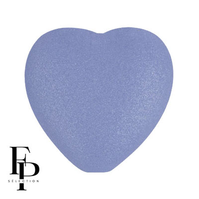 GBHRT-FPS-901 Czech Glass Heart - Mauve Vogue Matt
