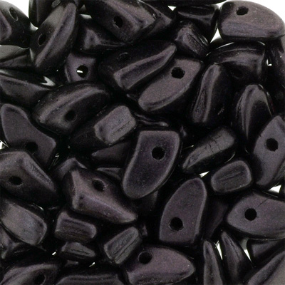 GBPR-282 Prong beads - Metallic Suede Dk Plum