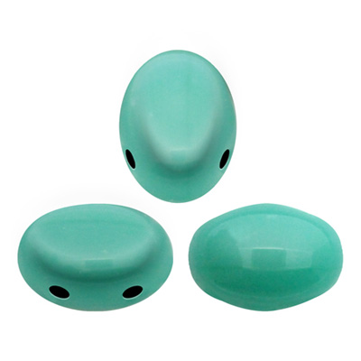 GBSPP-140 Samos par Puca - opaque green turquoise GBSPP-140 Samos par Puca - opaque green turquoise