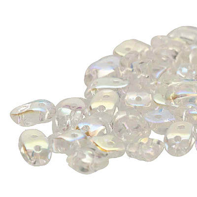 GBWAV-1 Czech Wave Beads - crystal AB GBWAV-1 Czech Wave Beads - crystal AB