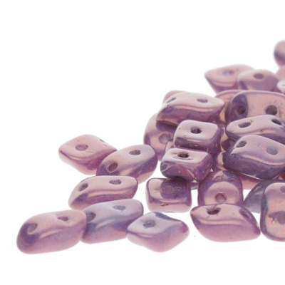 GBWAV-370 Czech Wave Beads - chalk vega GBWAV-370 Czech Wave Beads - chalk vega