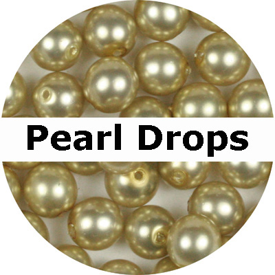 GPD10 - czech glass pearl drops