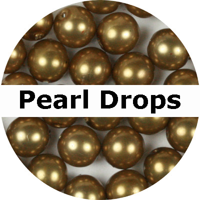 GPD10 - czech glass pearl drops