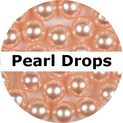 GPD15 - czech glass pearl drops