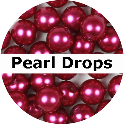 GPD15 - czech glass pearl drops