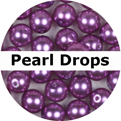 GPD10 - czech glass pearl drops