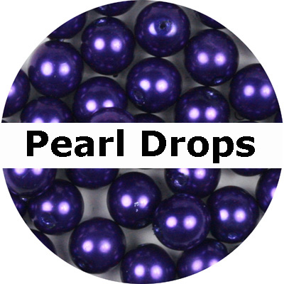 GPD10 - czech glass pearl drops