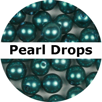 GPD15 - czech glass pearl drops