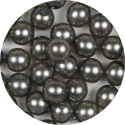 GPR08 - round czech glass pearls