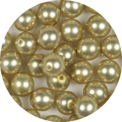 GPR08 - round czech glass pearls