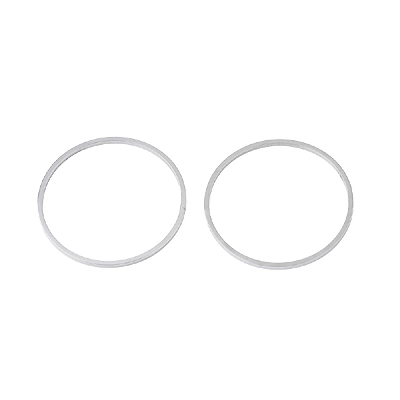 JF203-STST Circular 304 Stainless Steel Links or Frames - stainless steel colour