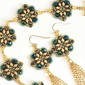 CYMZ-MENTAGIO Mentagio Bracelet & Earrings Pattern