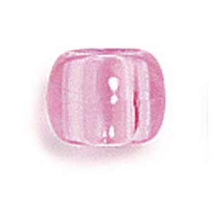 PB-BAR T - barrel pony beads - transparent single colours