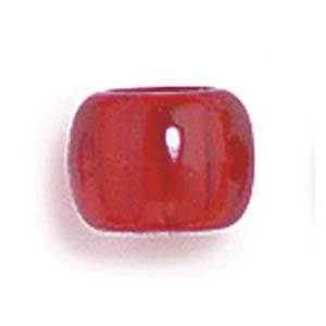 PB-BAR T - barrel pony beads - transparent single colours