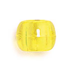 PB-BAR T - barrel pony beads - transparent single colours