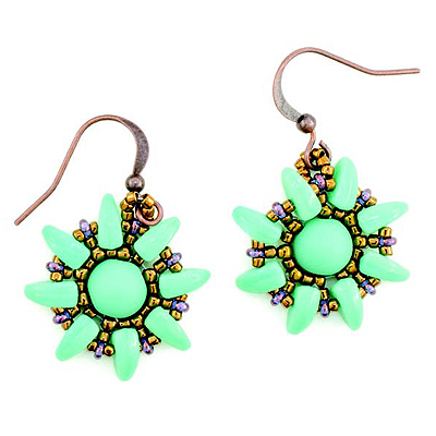 CMP1-SUNFLOWER - Sunflower Earrings Pattern