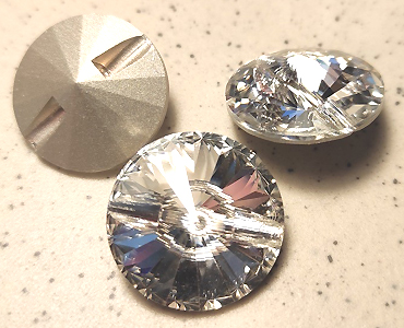 Super Category Crystal Rivoli Buttons